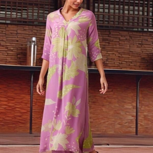 Women Printed Regular Kurta WIth Palazzos By ARA