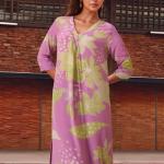 Women Printed Regular Kurta WIth Palazzos By ARA